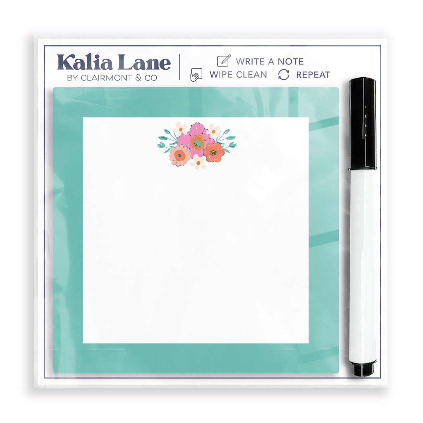 4x4 Clear Reminder Kalia Lane-Kalia Floral Floral Bundle Notes