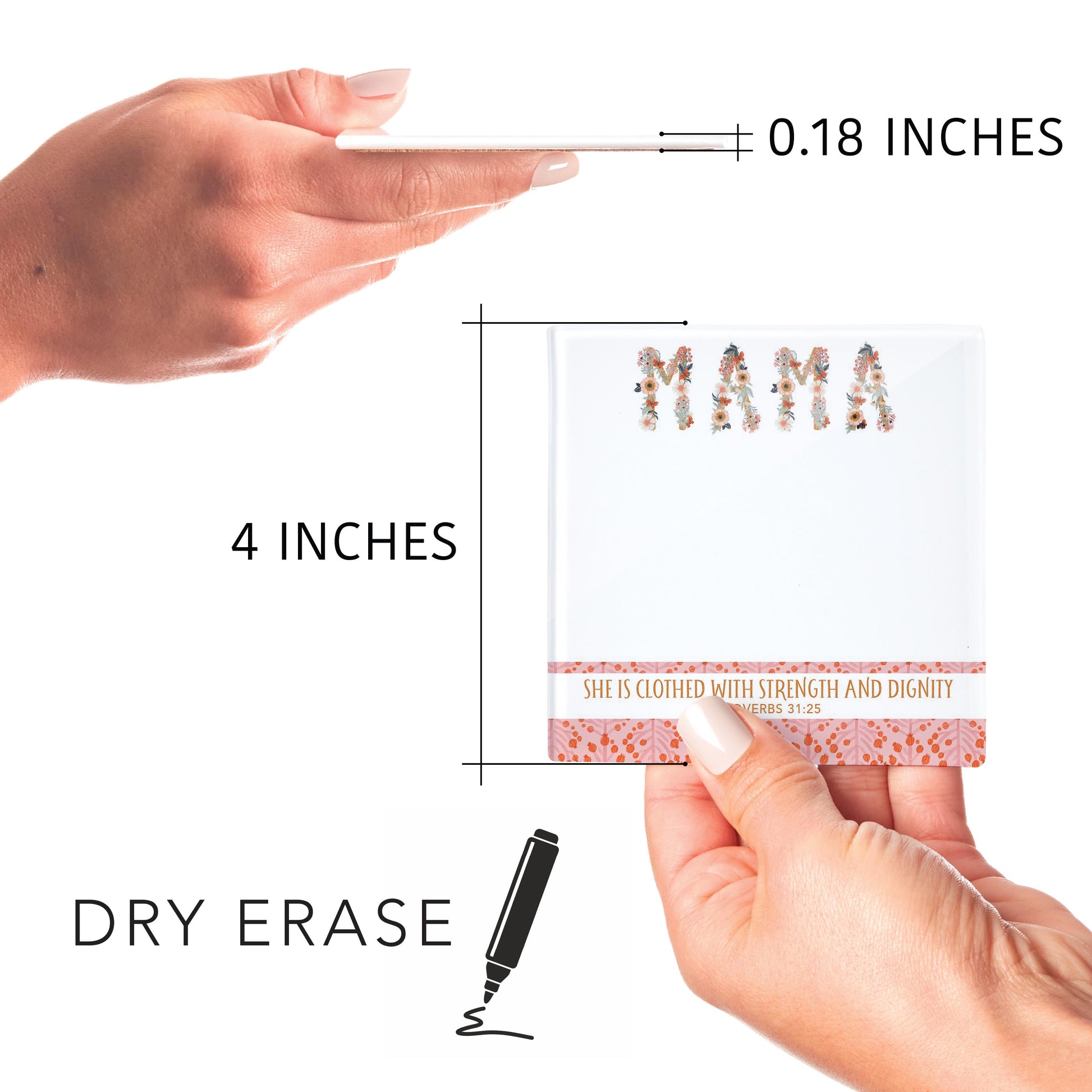 4x4 Clear Reminder Kalia Lane-Pretty Things Floral Faith Mama -8