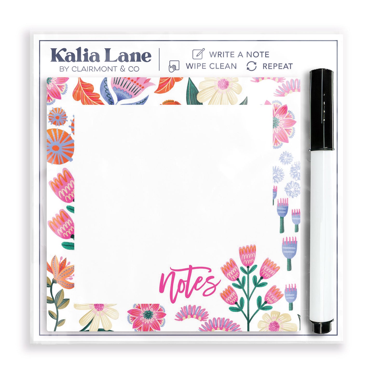 4x4 Clear Reminder Kalia Lane-Radiant Hope Notes -0