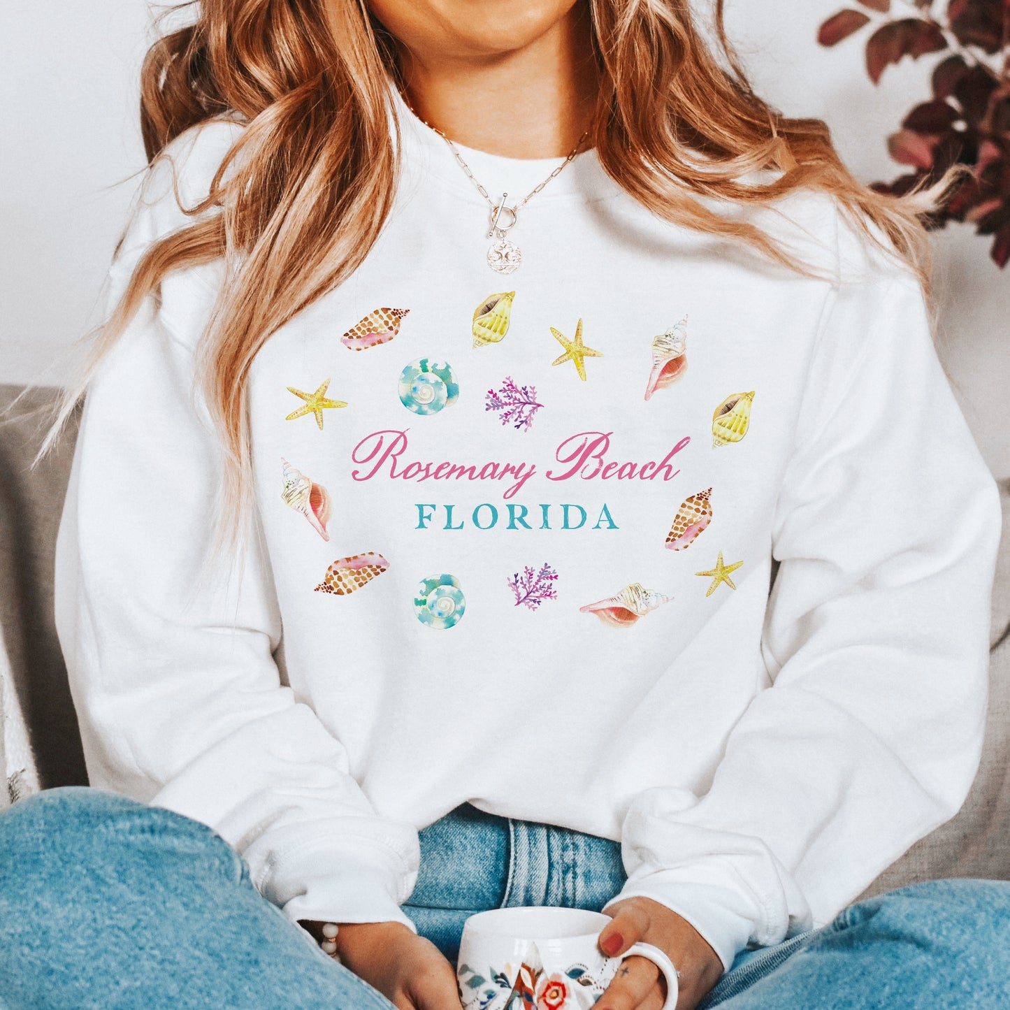 Love+Local Graphic Sweatshirt | Shells & Shoreline