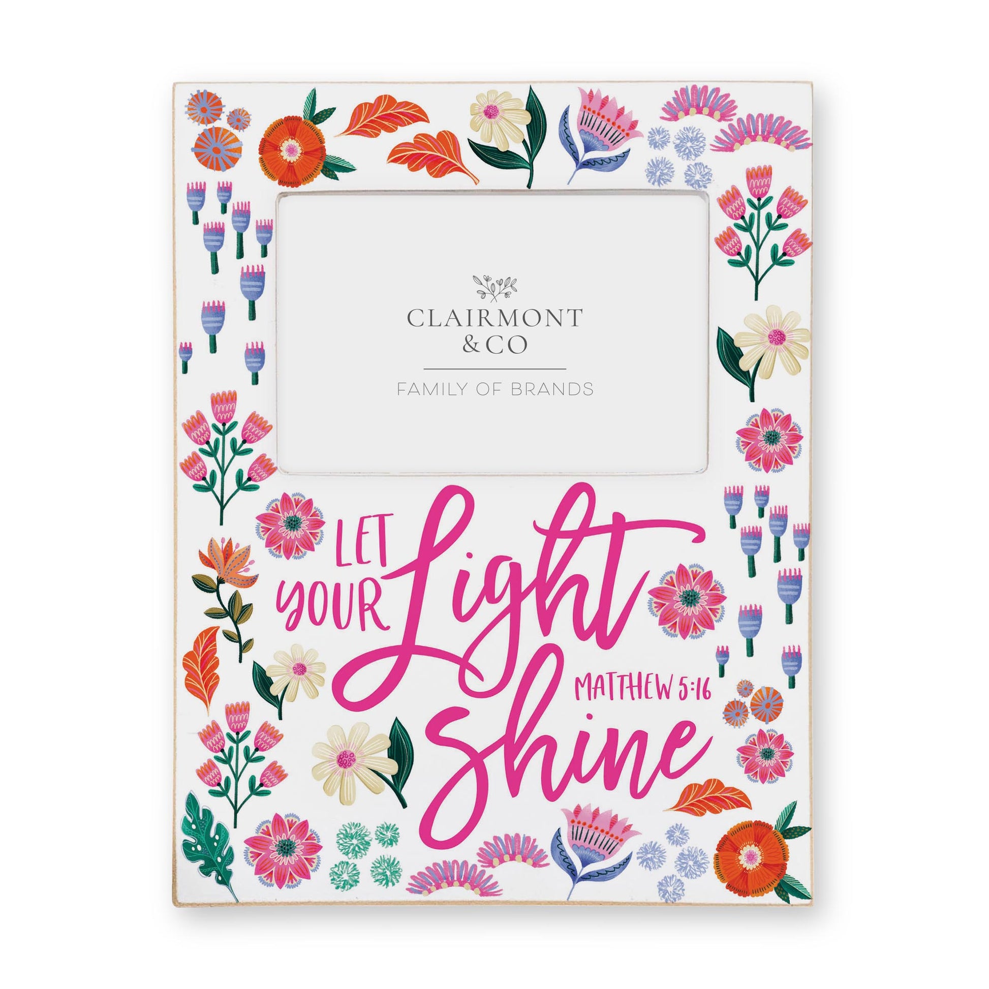 Lily Frame Vertical-Radiant Hope Let Your Light Shine -0