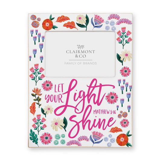 Lily Frame Vertical-Radiant Hope Let Your Light Shine -0