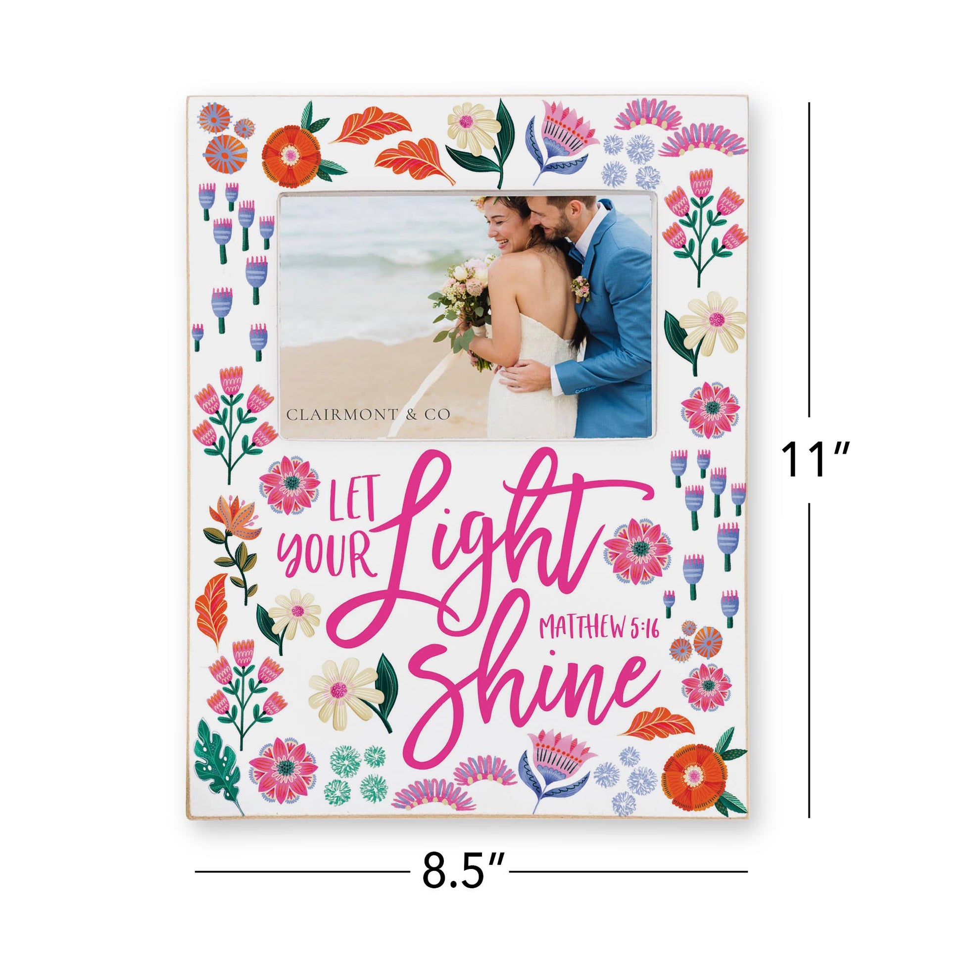 Lily Frame Vertical-Radiant Hope Let Your Light Shine -6