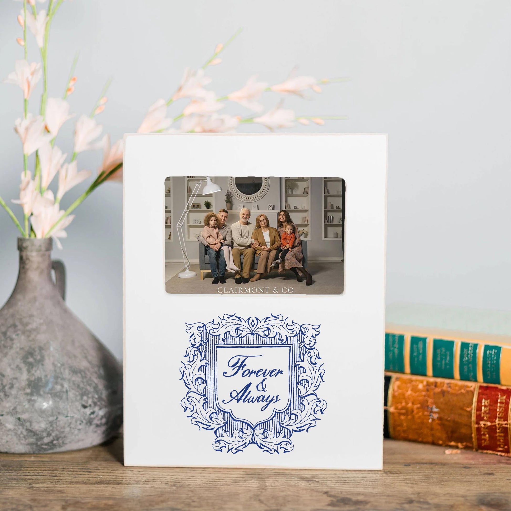 Lily Frame Vertical-Forever & Always -1