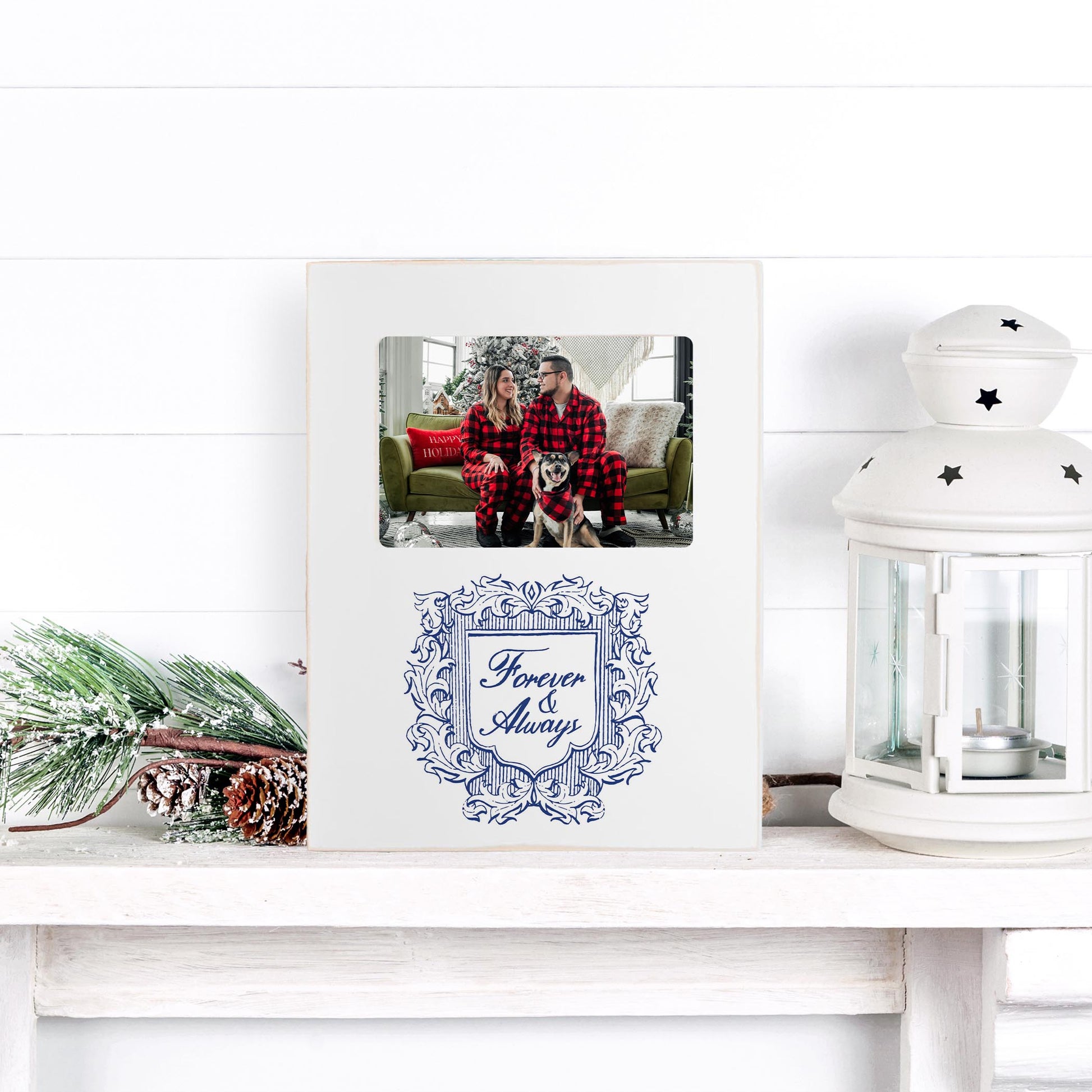 Lily Frame Vertical-Forever & Always -3