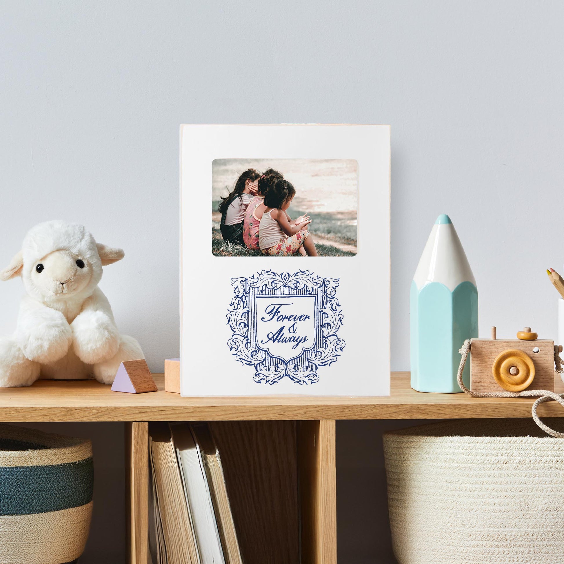 Lily Frame Vertical-Forever & Always -4