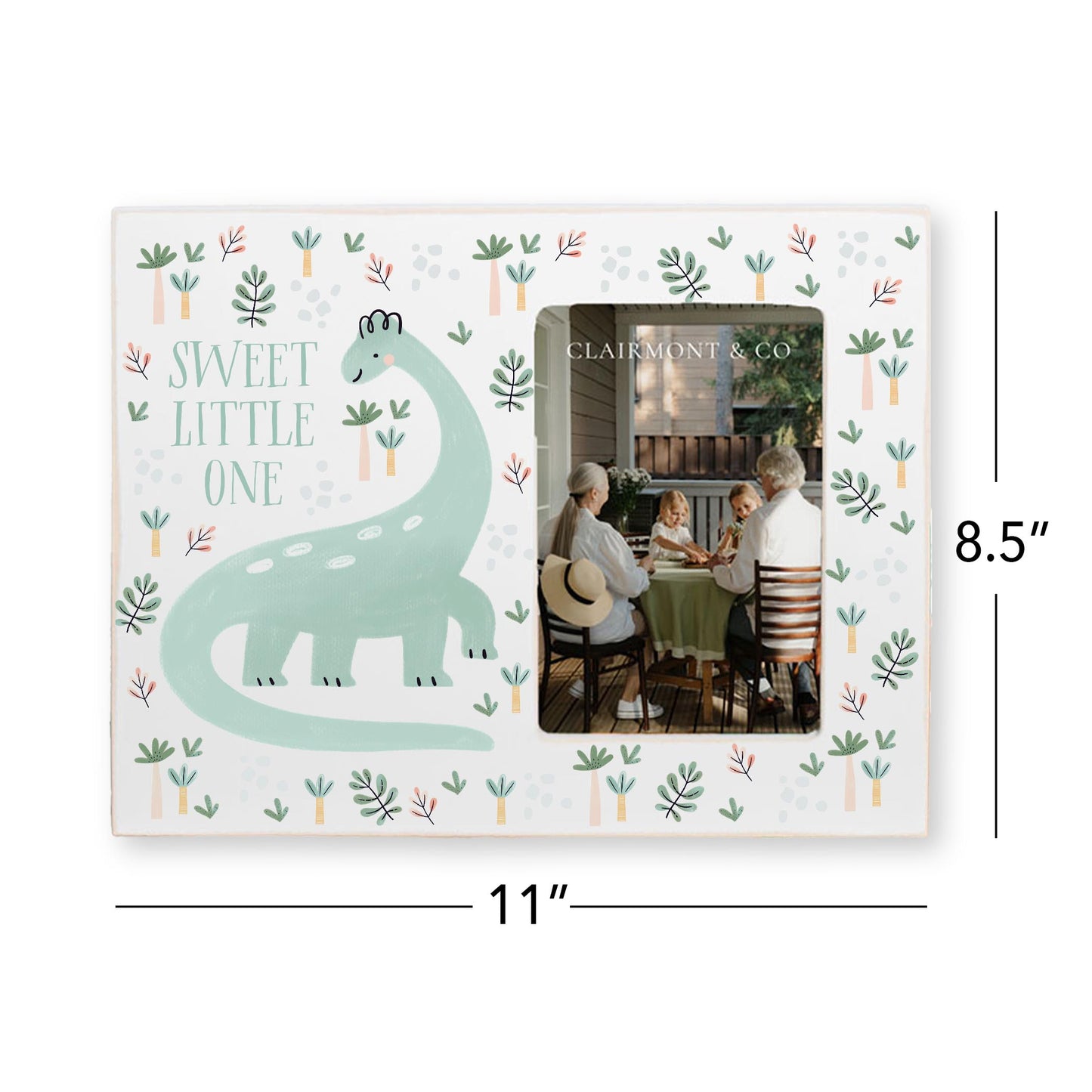 Lily Frame Horizontal-Dinosaur Nursery Sweet Little One -6