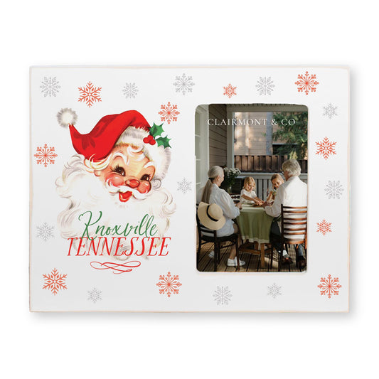 Lily Frame Horizontal-Classic Santa City & State