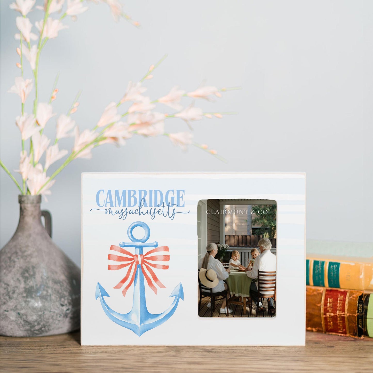 Lily Frame Horizontal-Love+Local New England Tides -1
