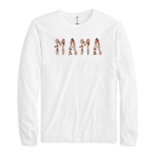 Long Sleeve T-Shirt White-Pretty Things Mama