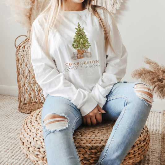 Love+Local Graphic Long Sleeve T-Shirt | Cottage Tree