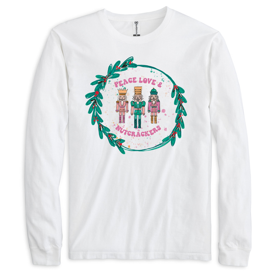 Confetti Nutcracker Long Sleeve T-Shirt | Peace Love Nutcrackers