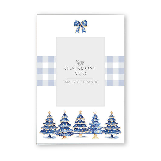 Mini Frame-Blue Noel - A Grand Millennial Christmas -0