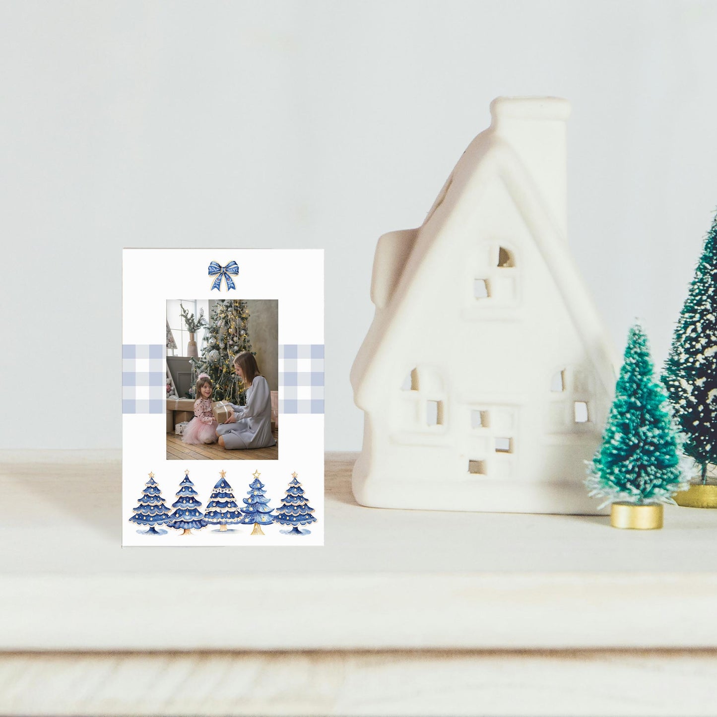 Mini Frame-Blue Noel - A Grand Millennial Christmas -2