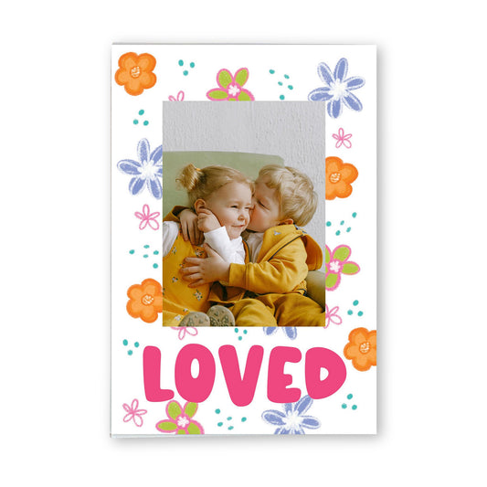 Mini Frame-Floral Inspirational Loved -0