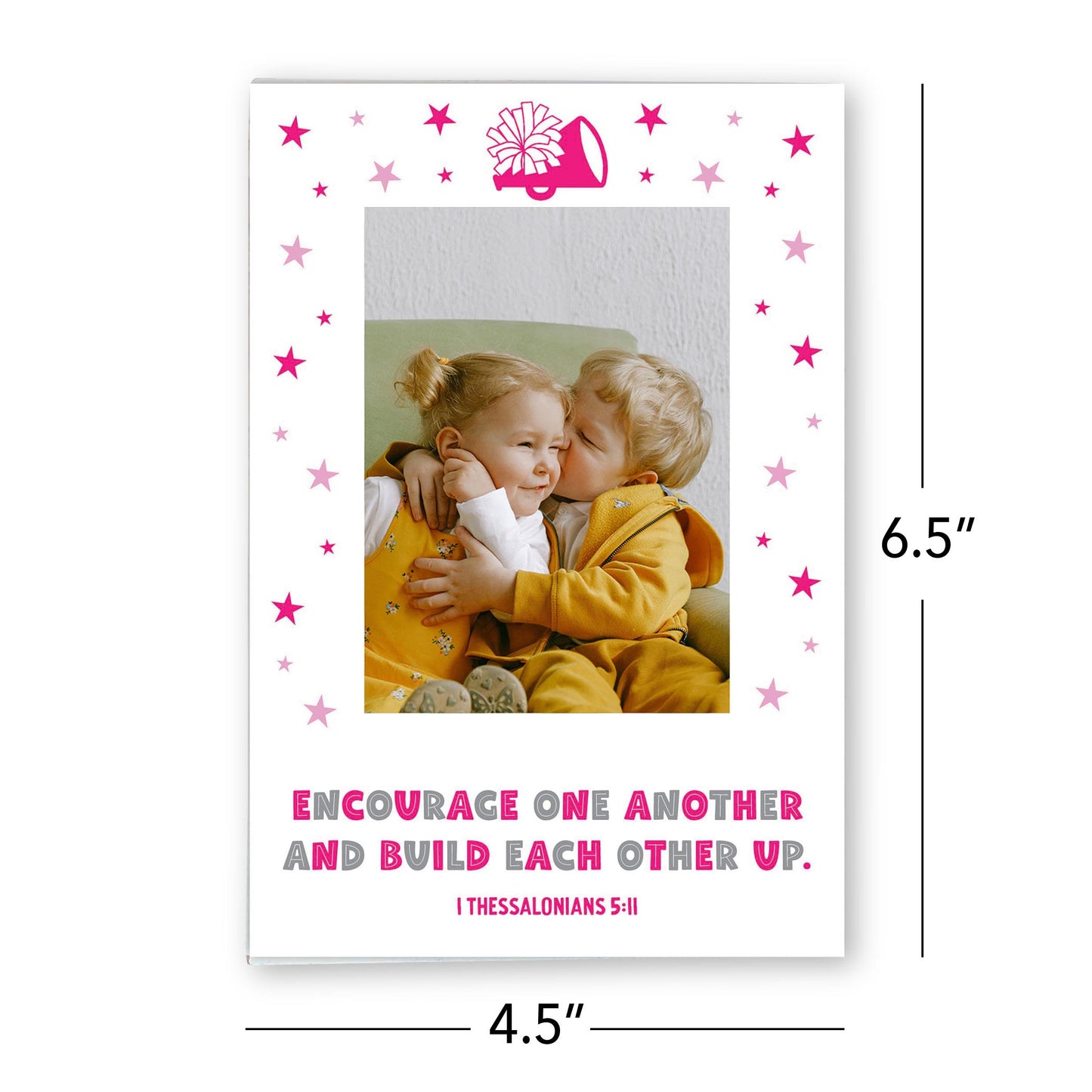 Mini Frame-Encourage One Another Pink & Grey