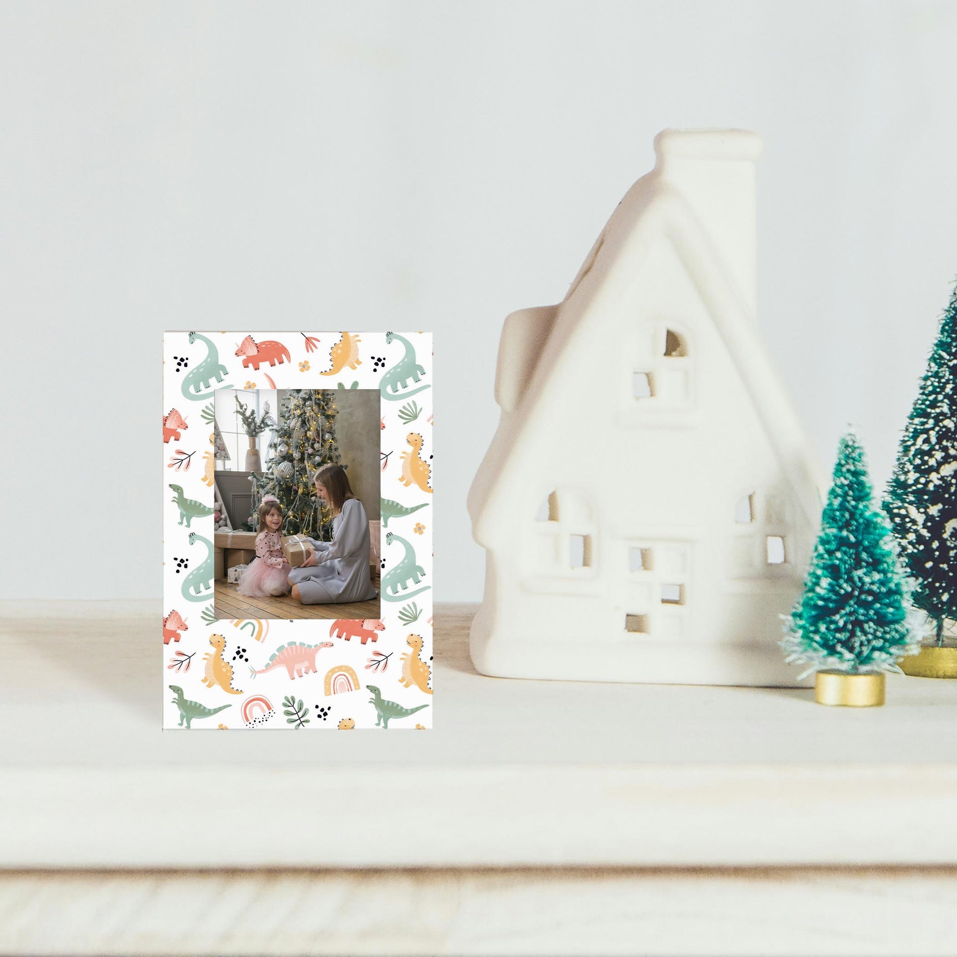 Mini Frame-Dinosaur Nursery Pattern -2