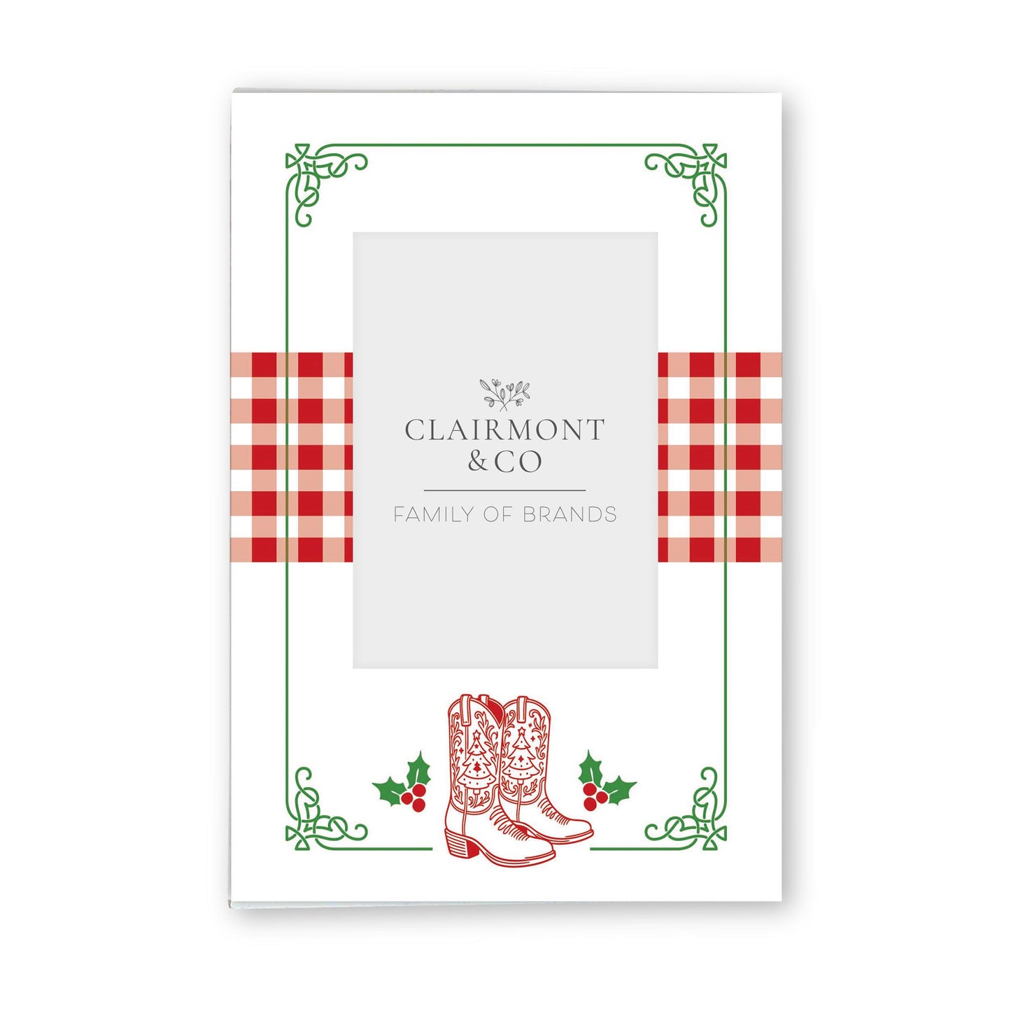 Mini Frame-Western Christmas -0