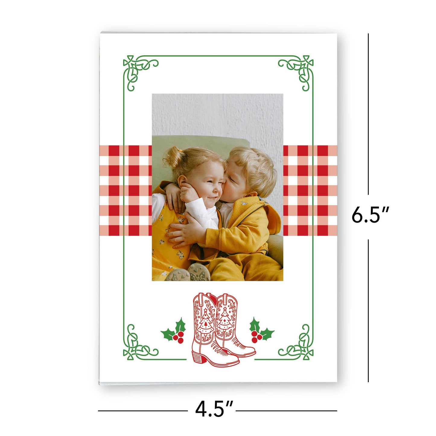 Mini Frame-Western Christmas -5