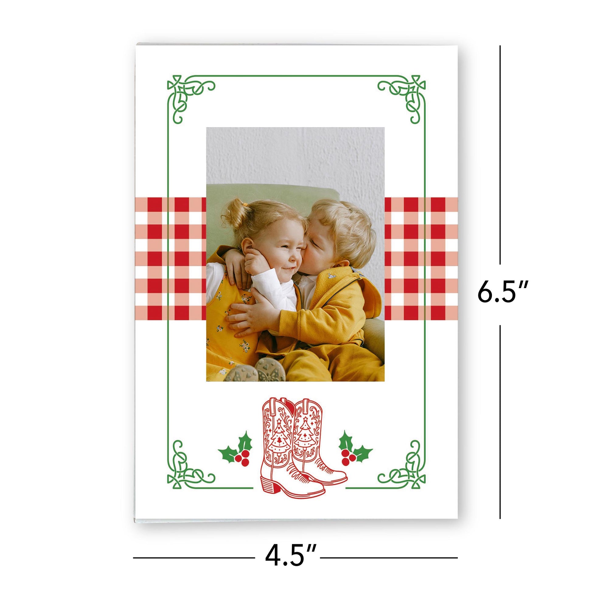 Mini Frame-Western Christmas -5