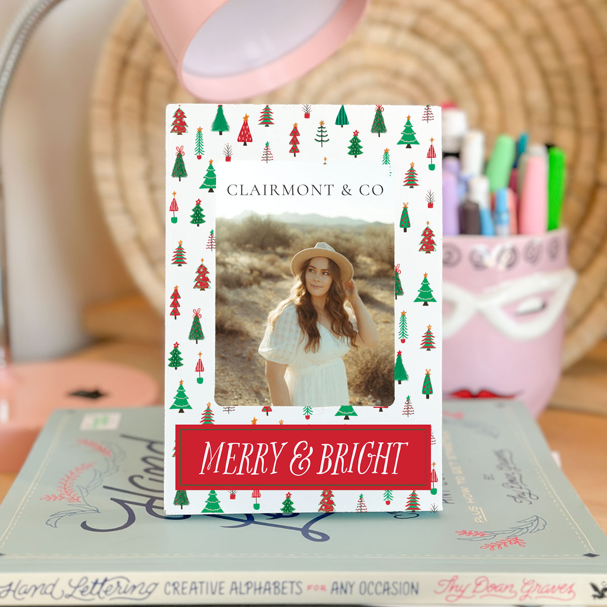 Mini Photo Frame - Whimsy Wonderland Merry & Bright