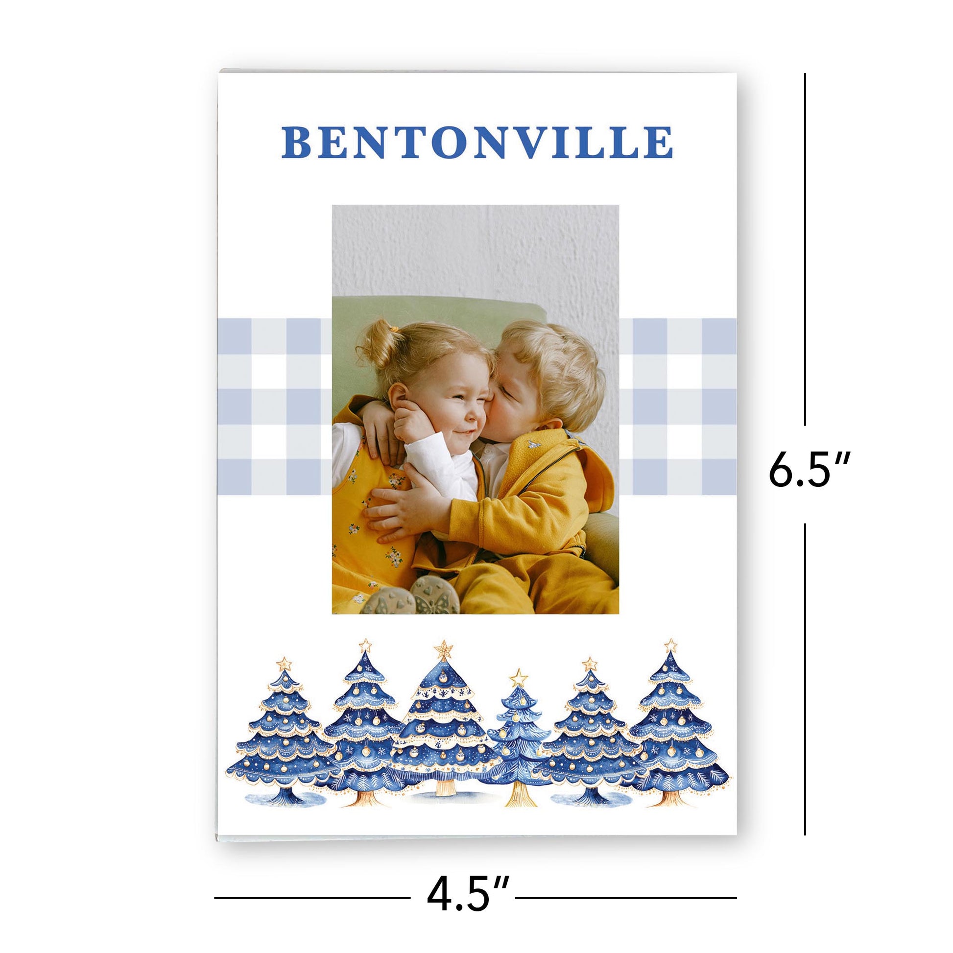 Mini Frame-Love+Local Blue Noel - A Grand Millennial Christmas -3