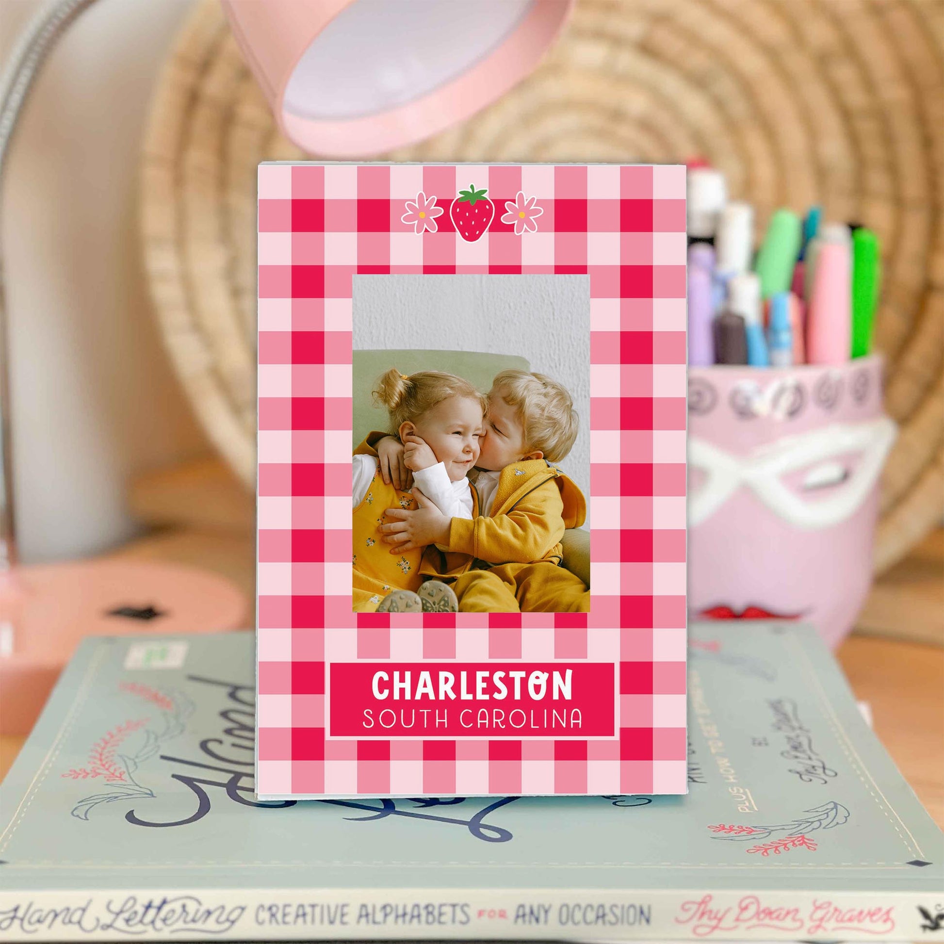 Mini Frame-Love+Local Strawberry Parlor -1