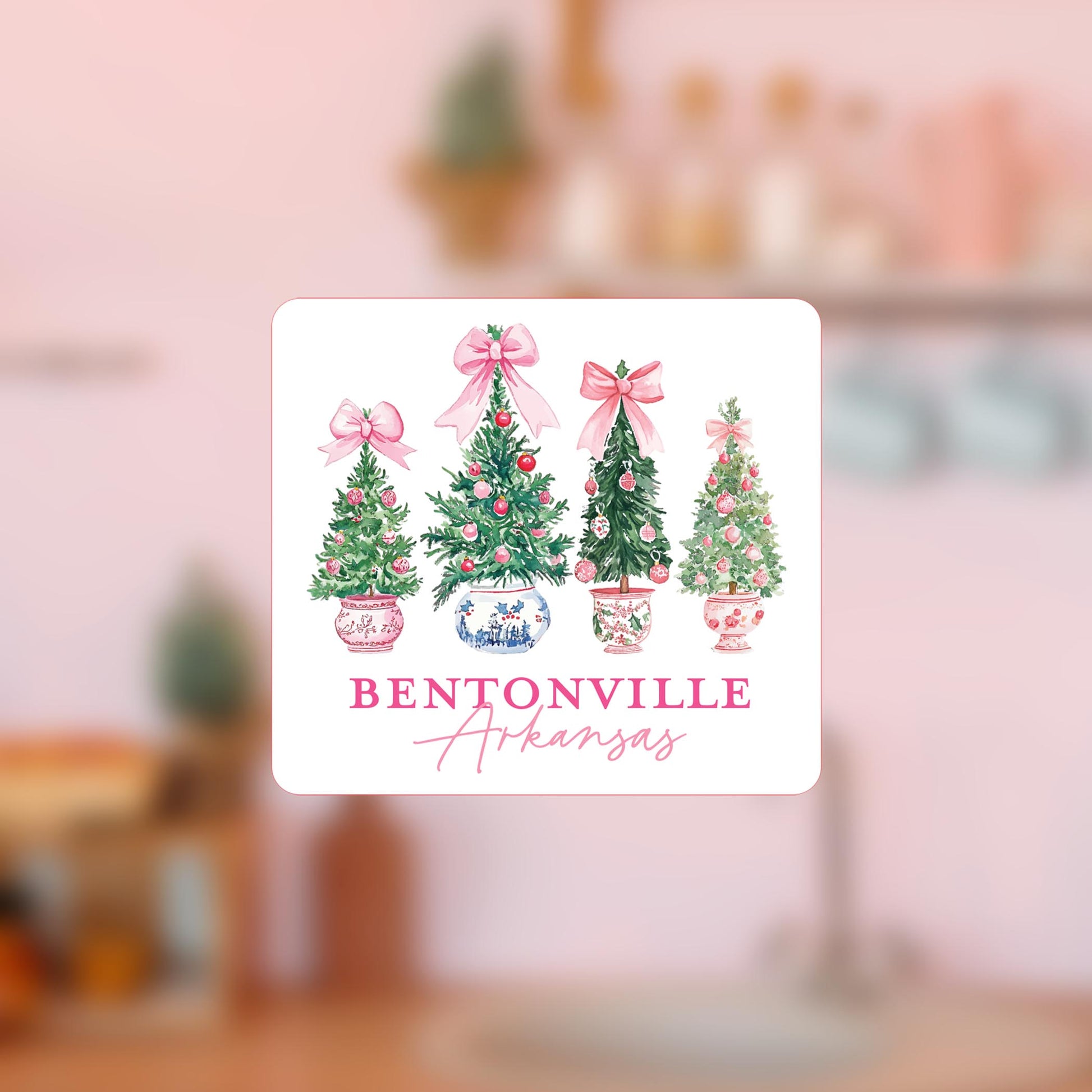 Vinyl Magnet-Love+Local Blush & Baubles - A Grand Millennial Christmas -4