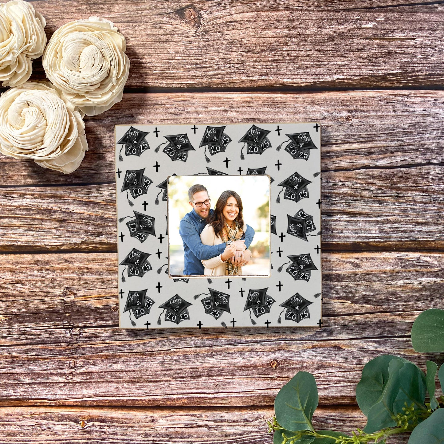 Simply Square Frame-Grad Cap 2025 Pattern -3