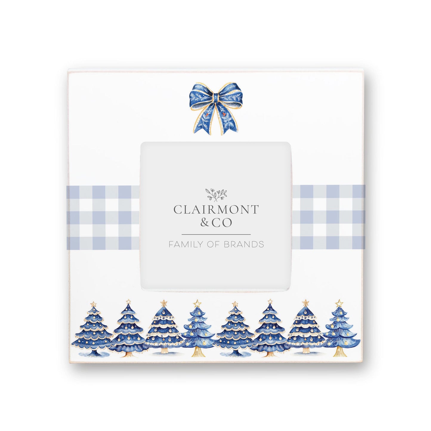 Simply Square Frame-Blue Noel - A Grand Millennial Christmas -0