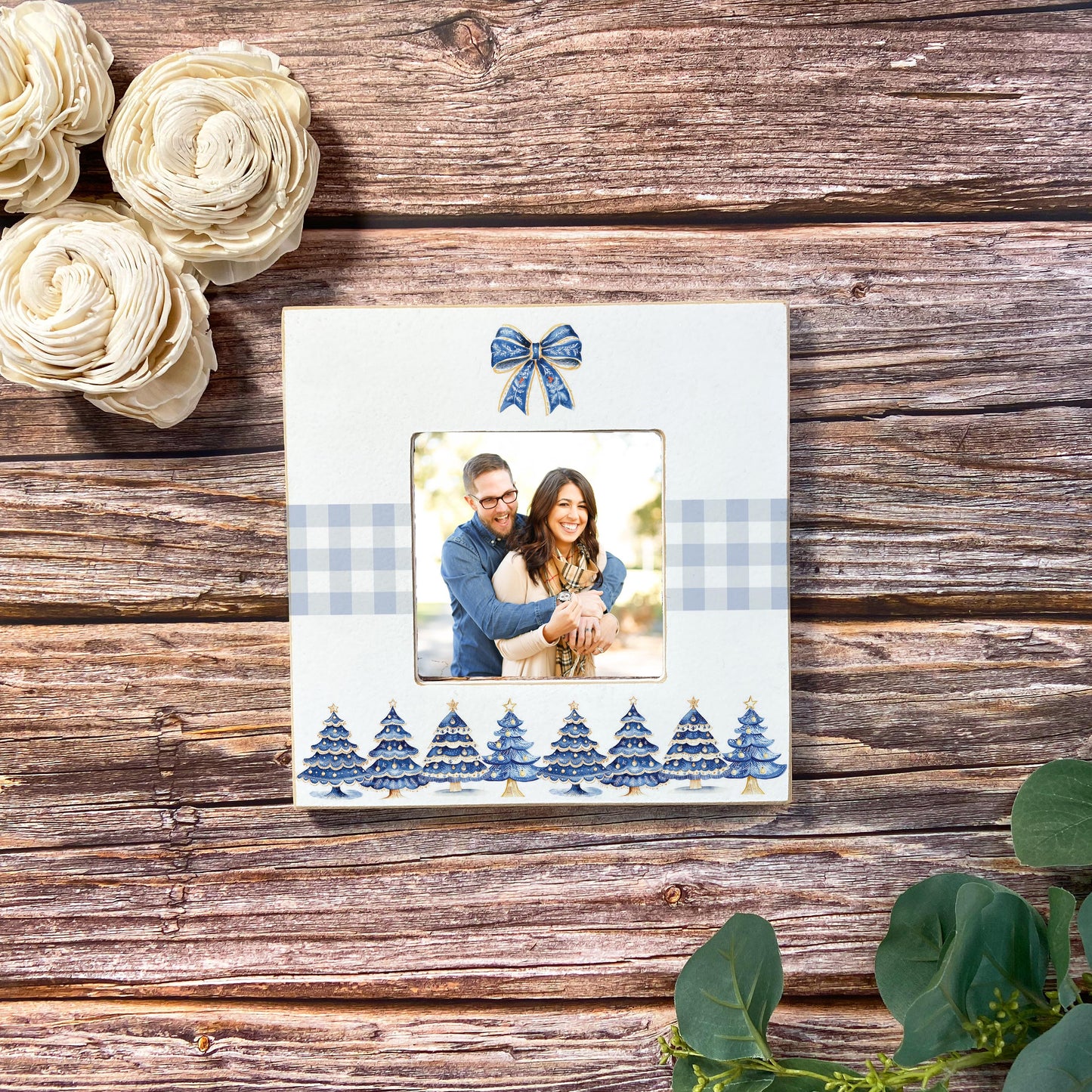 Simply Square Frame-Blue Noel - A Grand Millennial Christmas -3