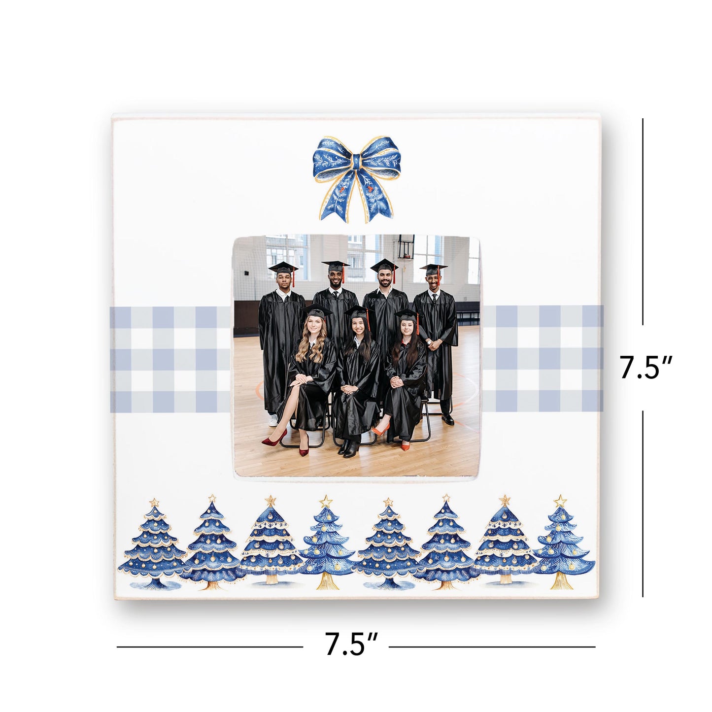 Simply Square Frame-Blue Noel - A Grand Millennial Christmas -7