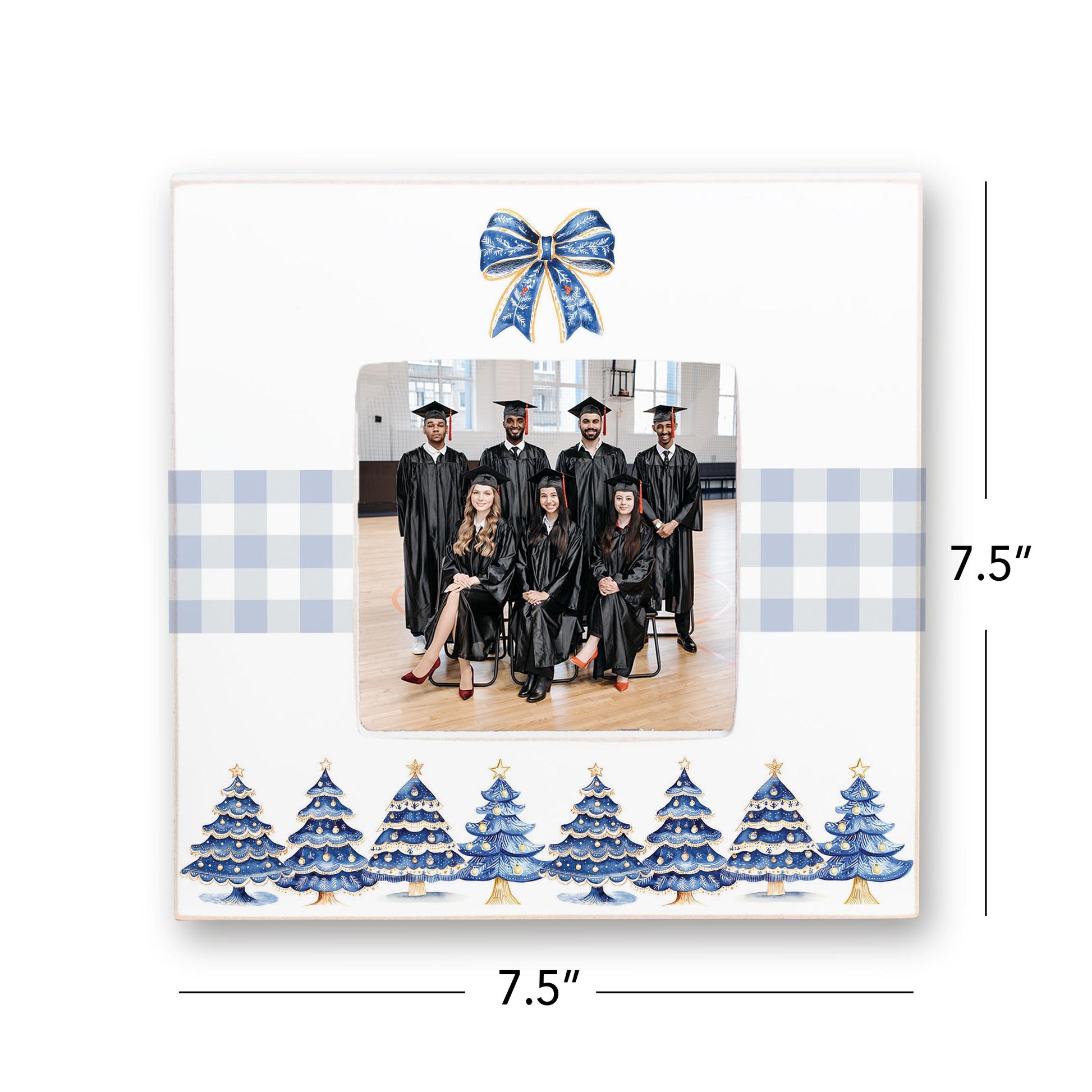 Simply Square Frame-Blue Noel - A Grand Millennial Christmas -7