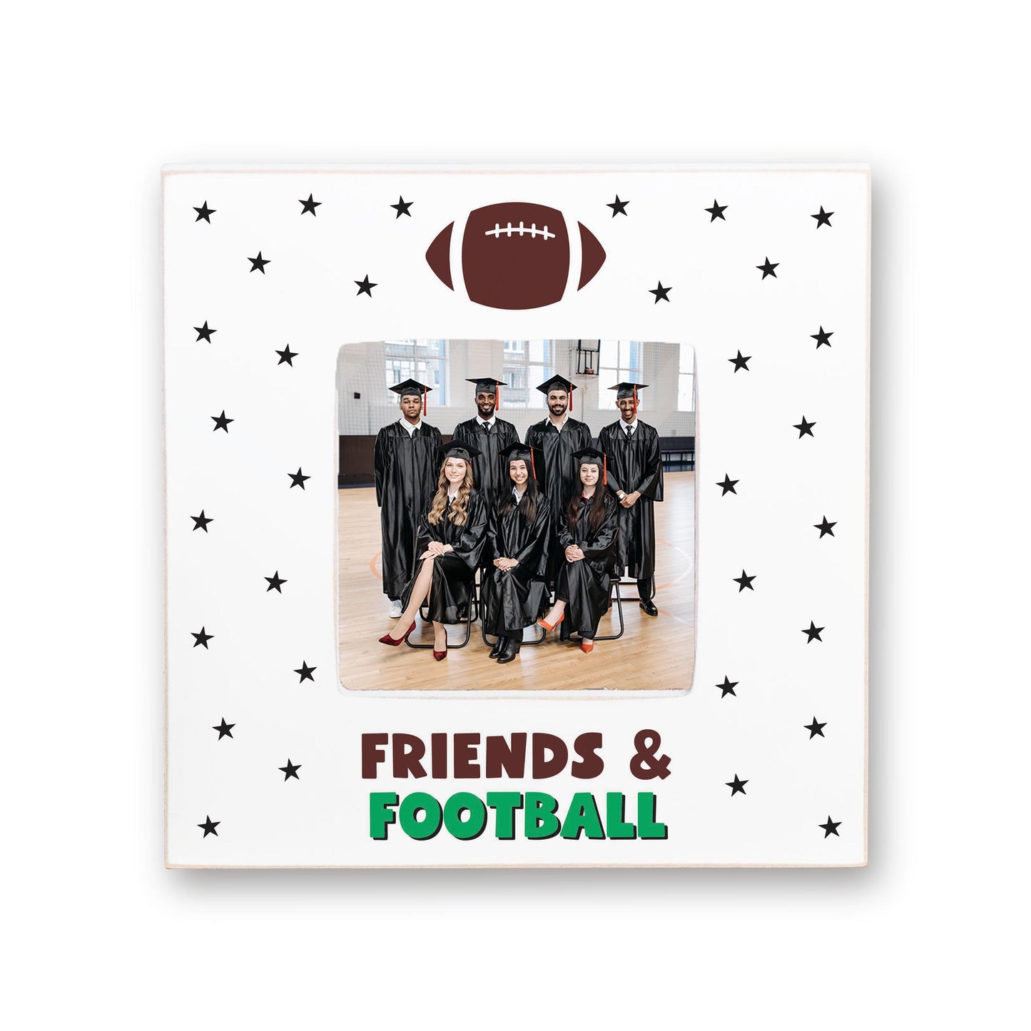 Simply Square Frame-Friends & Football