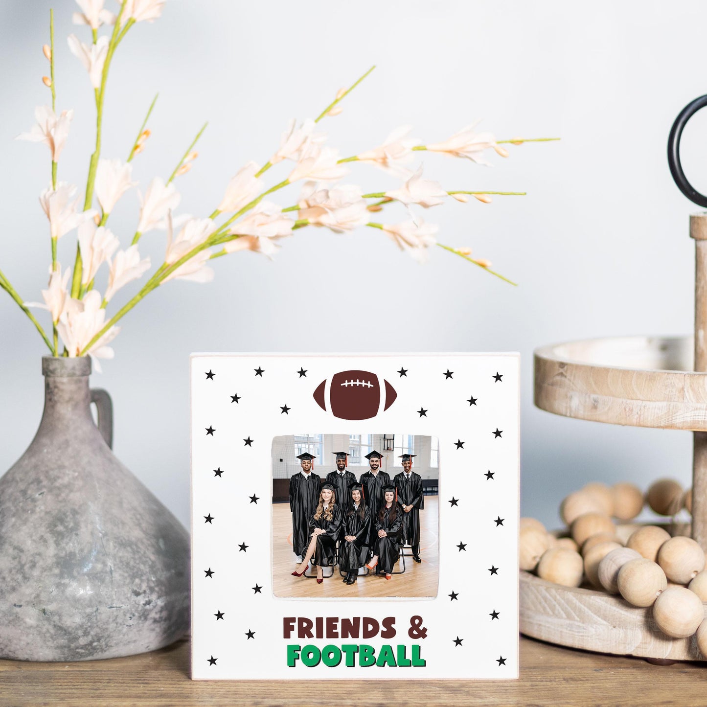 Simply Square Frame-Friends & Football