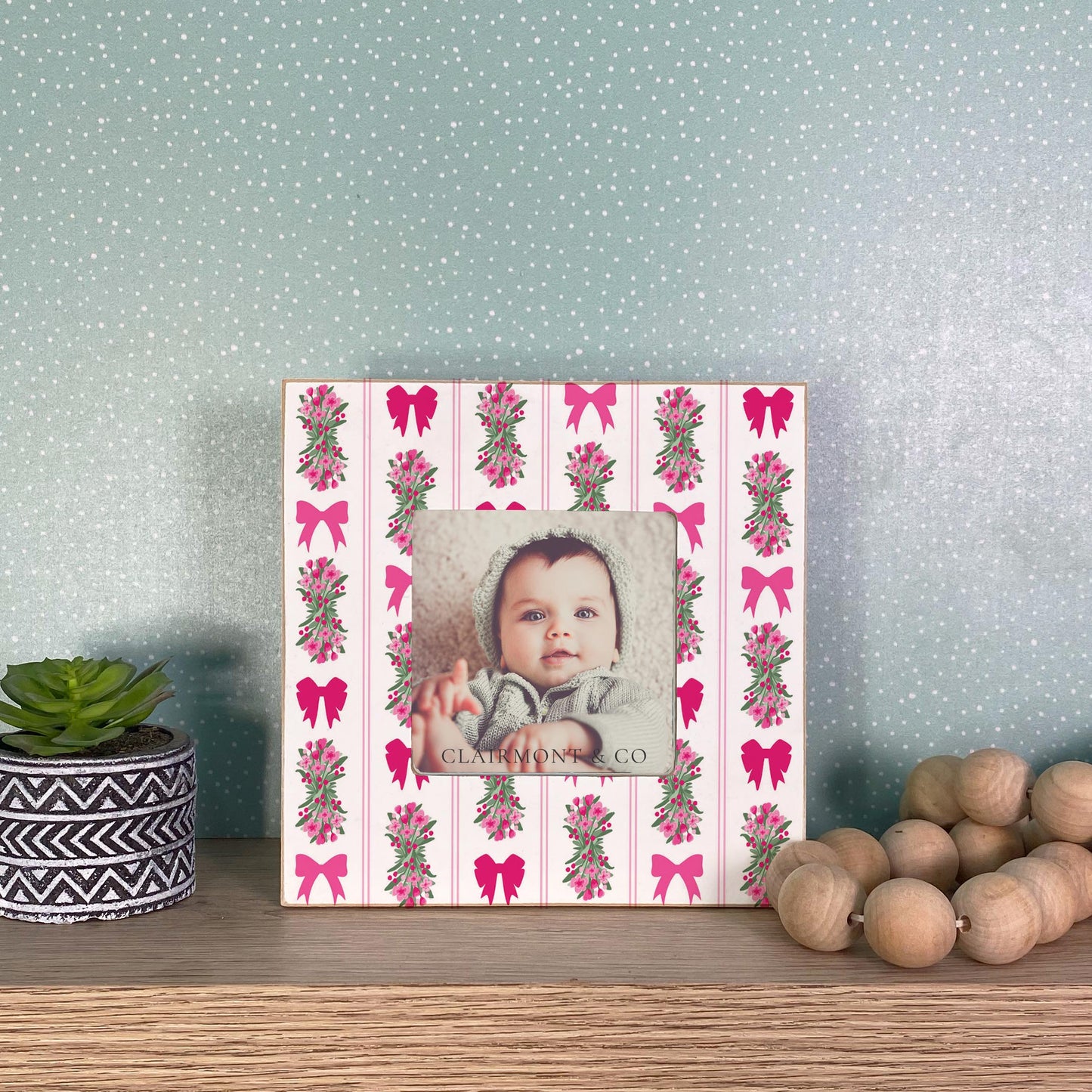 Simply Square Frame-Bonita Bows -2