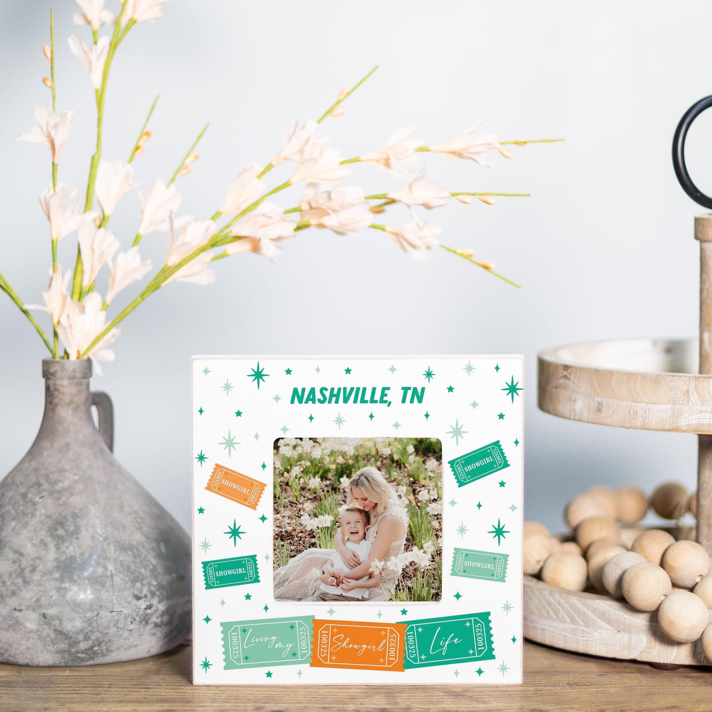 Simply Square Frame-Love+Local Showgirl -1