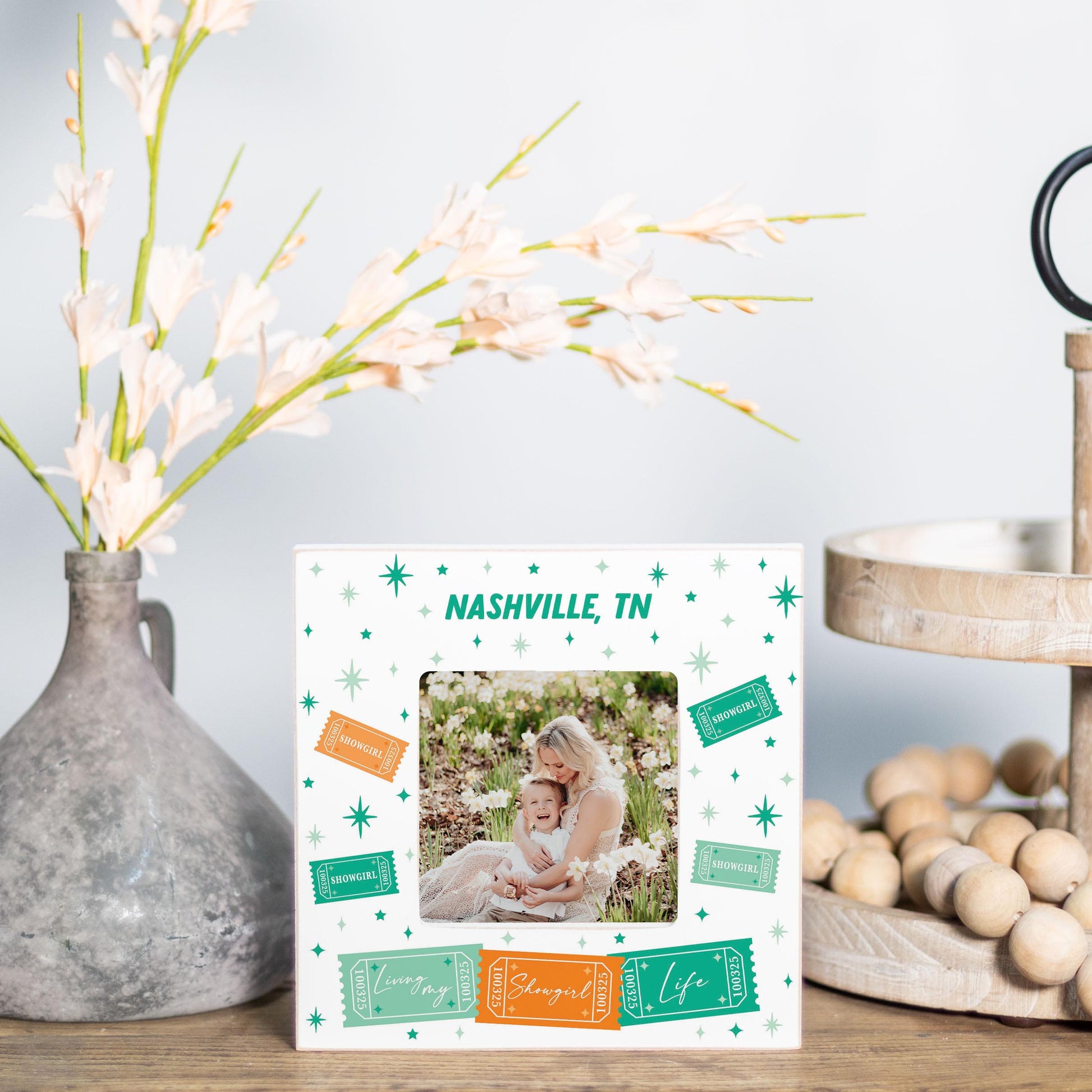 Simply Square Frame-Love+Local Showgirl -1