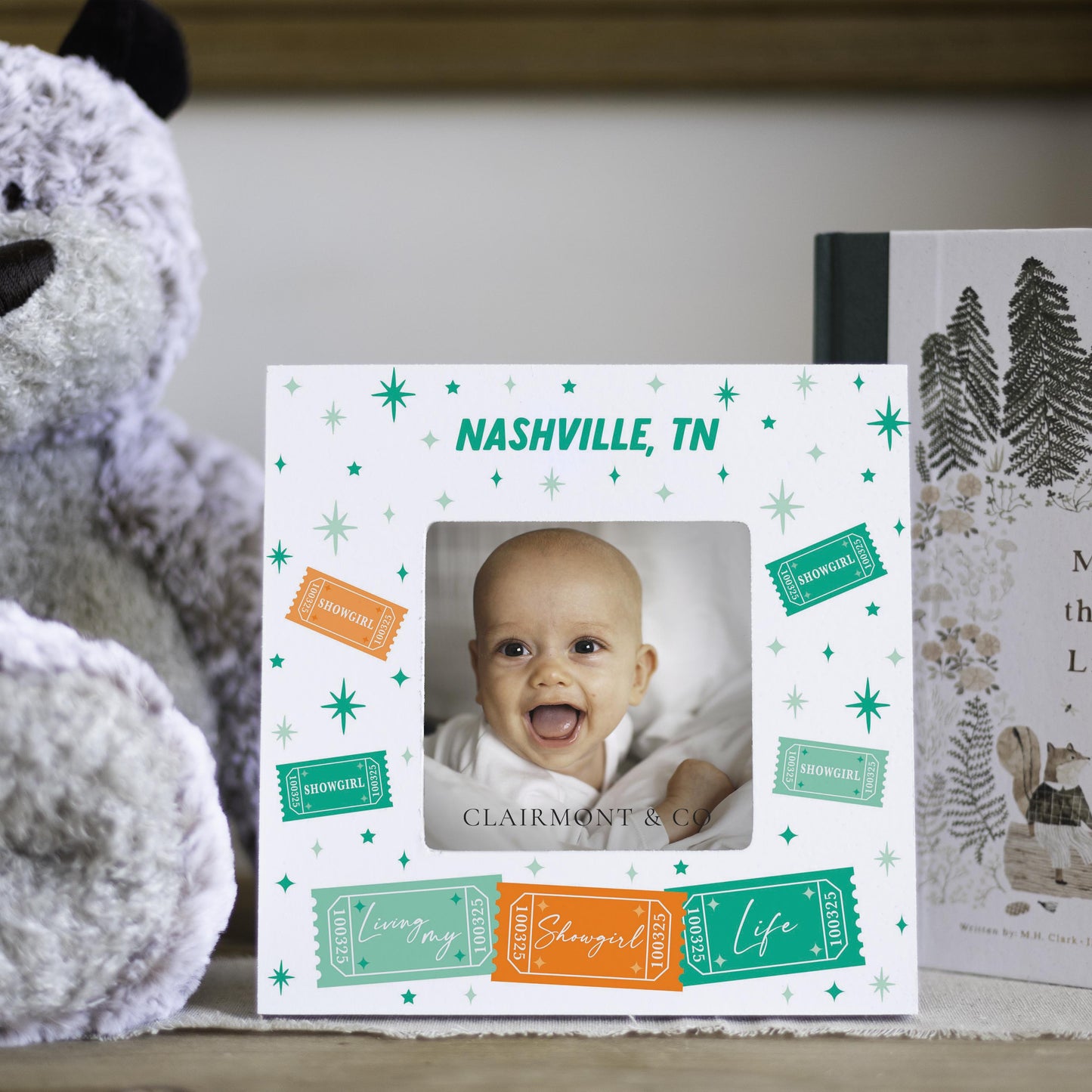 Simply Square Frame-Love+Local Showgirl -2