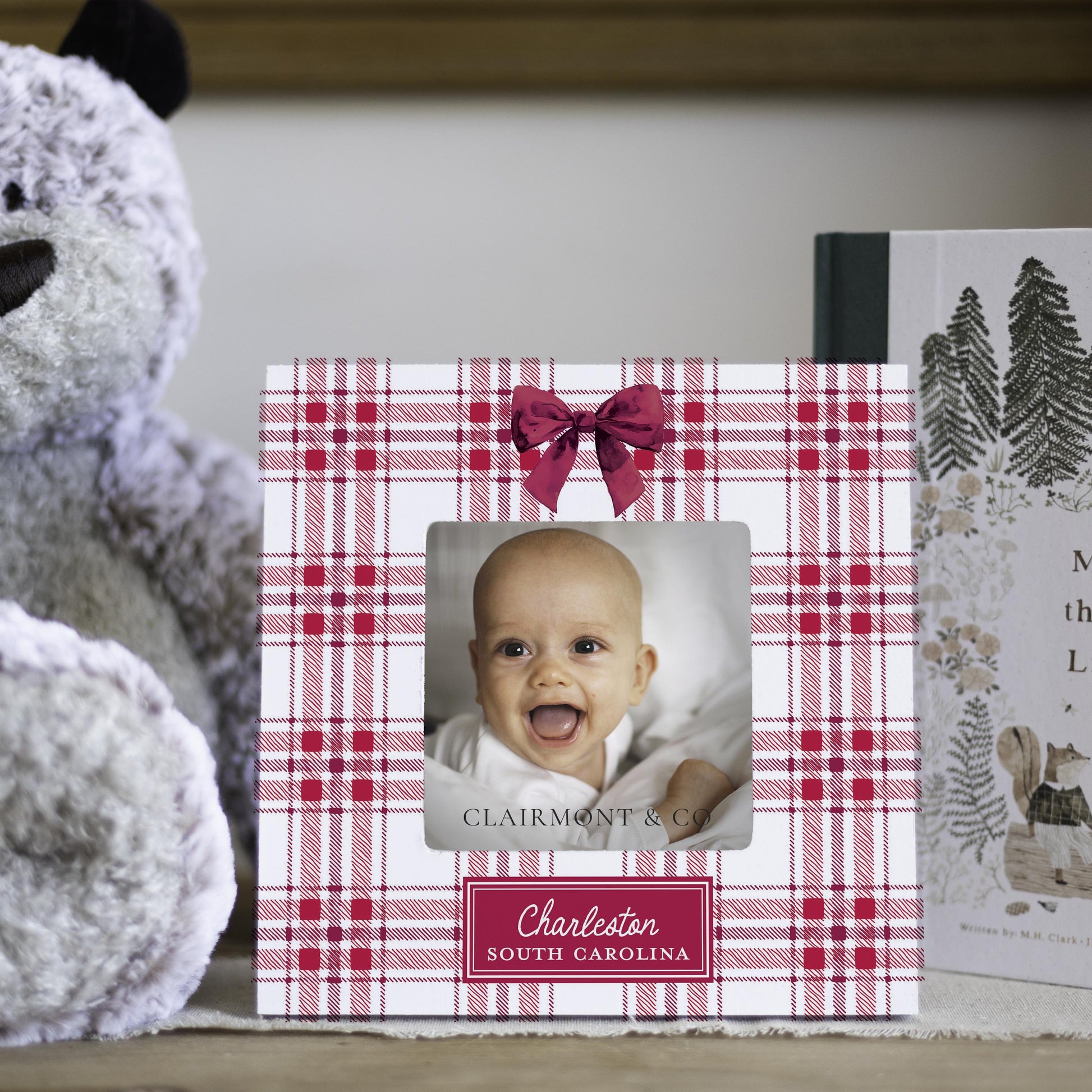 Simply Square Frame-Love + Local Winterberry -2