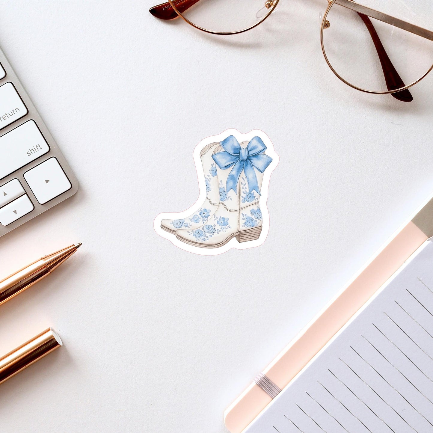 Vinyl Sticker-Coastal Cowgirl Boots -2