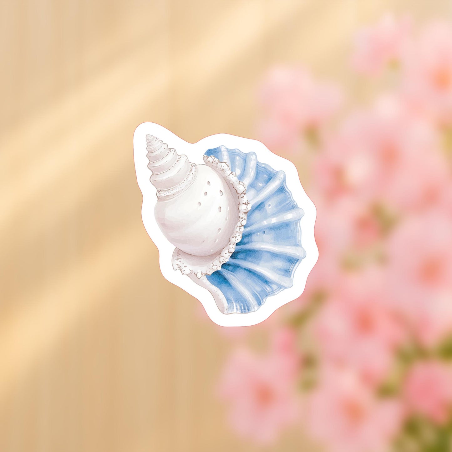 Vinyl Sticker-Coastal Cowgirl Shell -4