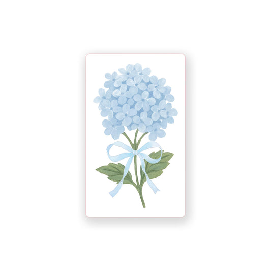 Vinyl Sticker-Hydrangea Cottage Blue -0