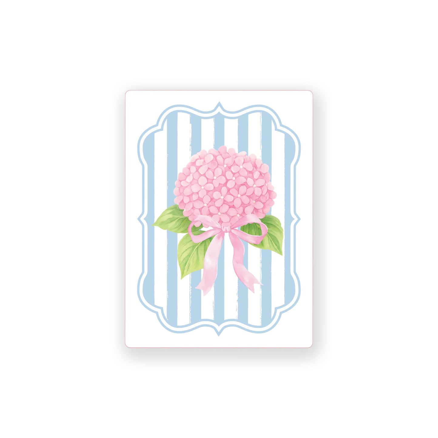 Vinyl Sticker-Hydrangea Cottage Pink -0