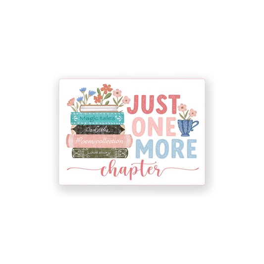 Vinyl Sticker-Pretty Little Chapters Just One More Chapter -0