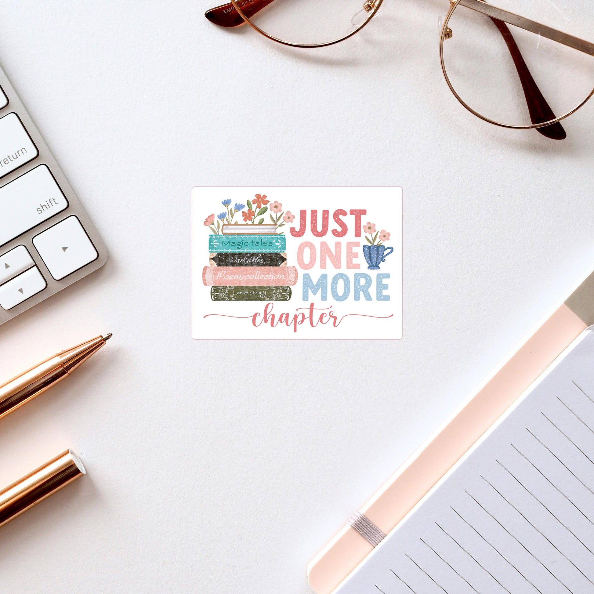Vinyl Sticker-Pretty Little Chapters Just One More Chapter -2