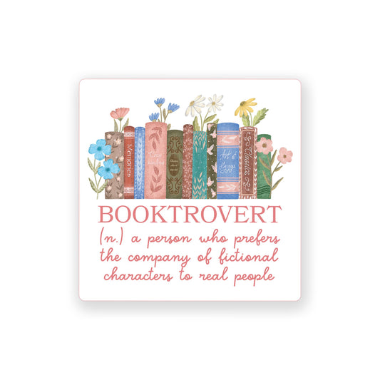 Vinyl Sticker-Pretty Little Chapters Booktrovert Definition -0