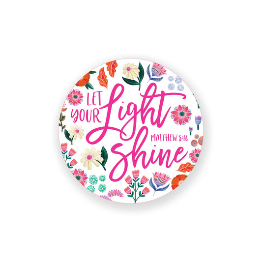Vinyl Sticker-Radiant Hope Let Your Light Shine -0