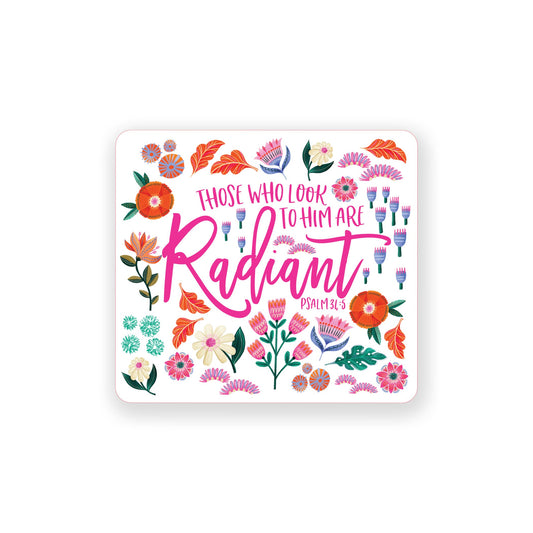 Vinyl Sticker-Radiant Hope Those Who Look To Him -0