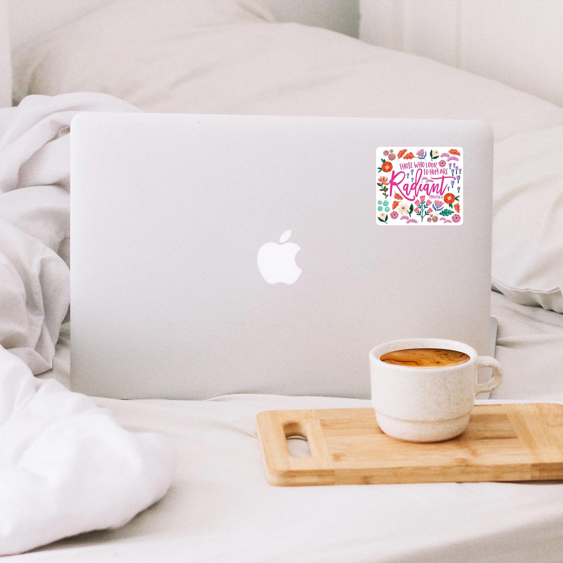 Vinyl Sticker-Radiant Hope Those Who Look To Him -1